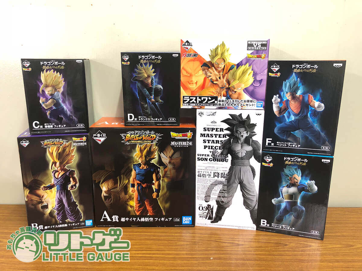 ドラゴンボール キン肉マン ガンダムなどのフィギュアをお買取しました