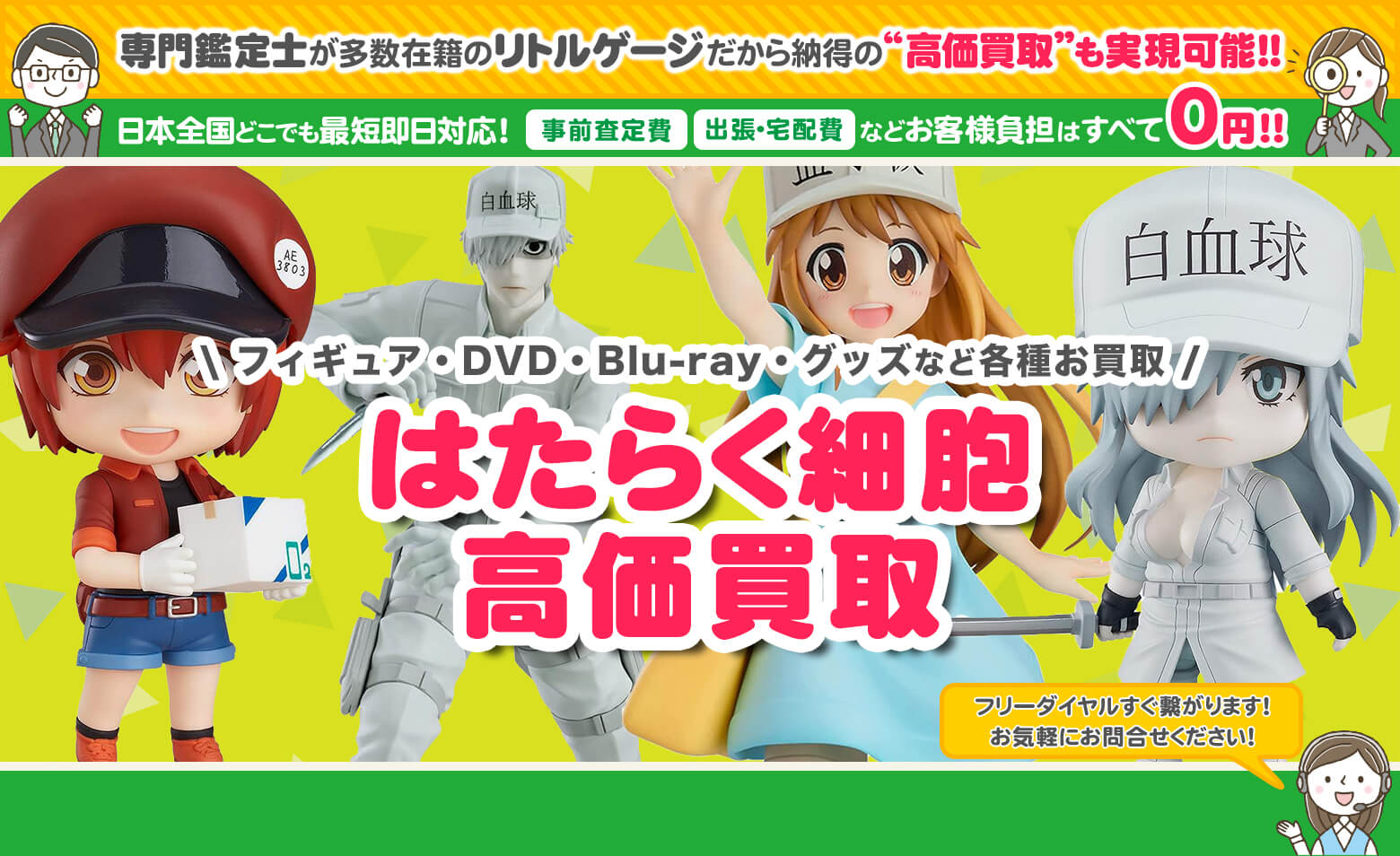 はたらく細胞 高価買取